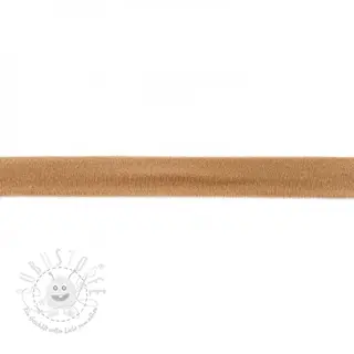 Jersey Schrägband braun
