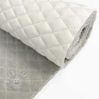 Kunstleder MATELASSE blanc