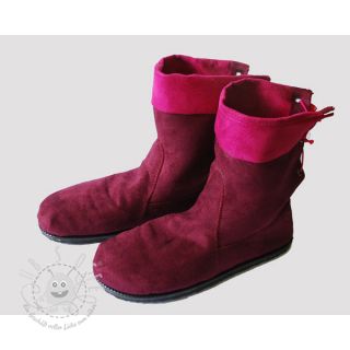 Wildleder ALASKA fuchsia/amethyste