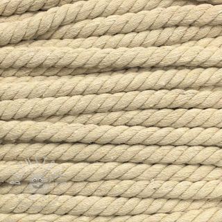 Baumwollkordel 12 mm off white