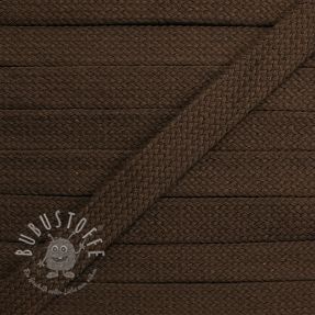 Flachkordel 17 mm dark mocha