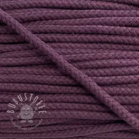 Baumwollkordel 8 mm violet