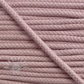 Baumwollkordel 8 mm washed pink