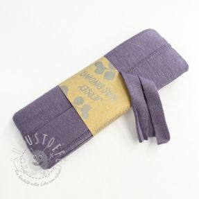 Elastisches Schrägband viskose - 3 m lavender