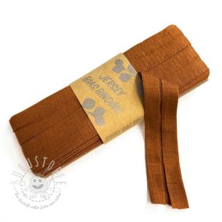 Elastisches Schrägband viskose - 3 m bronze