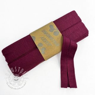 Elastisches Schrägband viskose - 3 m bordeaux