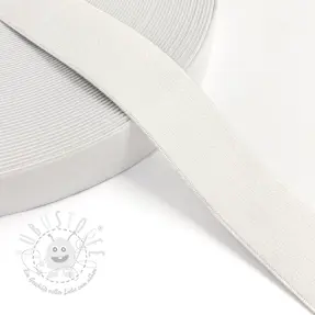 Gummiband 3 cm off white