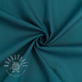 Baumwollstoff popeline dark cyan