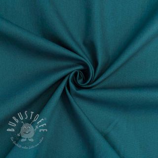 Baumwollstoff popeline dark cyan