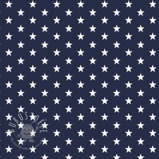 Baumwollstoff Petit stars navy