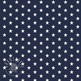 Baumwollstoff Petit stars navy