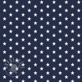 Baumwollstoff Petit stars navy