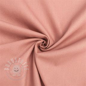 Baumwollstoff popeline dark rose