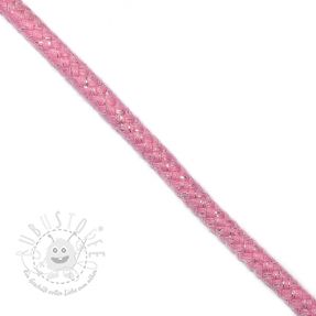 Lurexkordel 10 mm pink