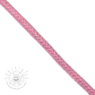 Lurexkordel 10 mm pink