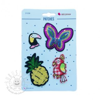 Sticker BIPP Butterfly Pineapple