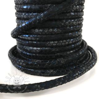 Kunstleder Snake black