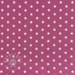 Baumwollstoff Petit stars mauve