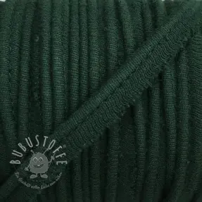Paspelband jersey dark green