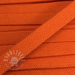 Flachkordel 15 mm orange