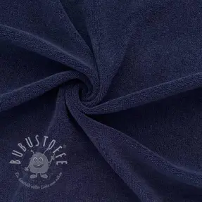 Frottee elastisch navy