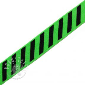 Elastisches Schrägband Polyamid STRIPE 20 mm green