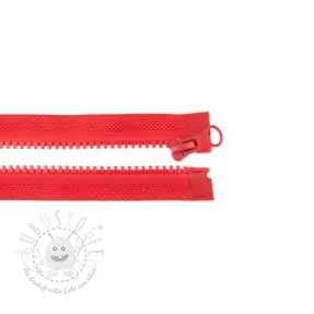 Reißverschluss teilbar 75 cm red