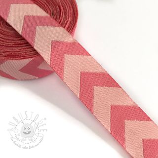 Band Chevron light pink