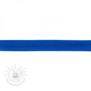 Jersey Schrägband blau