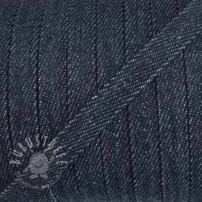 Flachkordel 10 mm Denim navy