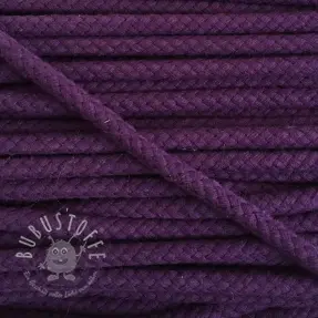 Baumwollkordel 8 mm purple
