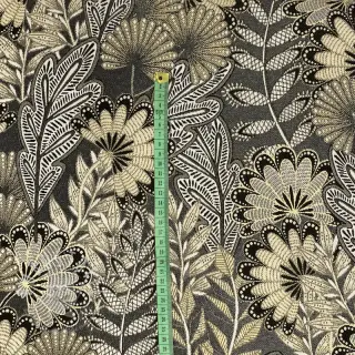 Dekostoff jacquard Boho leaves