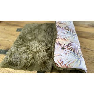 Kunstfell dark green