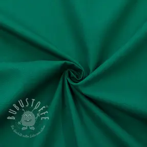 Baumwollstoff popeline dark emerald