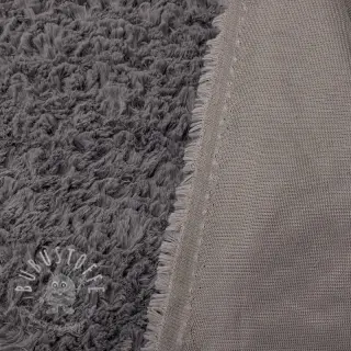 Kunstfell Curly grey
