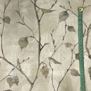 Dekostoff Leaf branch serene digital print