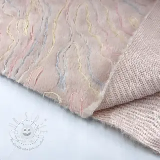 Kunstfell mit Tüll powder