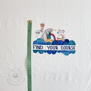 Jersey Find your course PANEL digital print