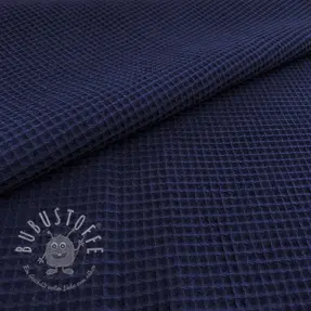 Waffelstoff navy