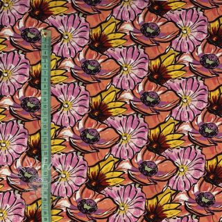 Viskosestoff Florals design C digital print