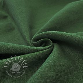 Leinenstoff gewaschen dark green