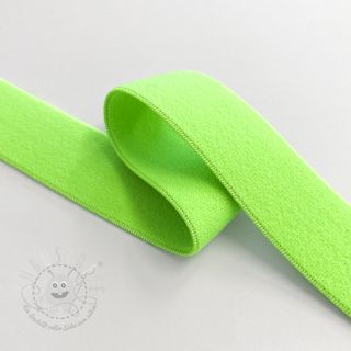 Gummiband 2,5 cm neon green