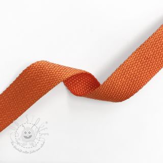 Gurtband 2,5 cm orange