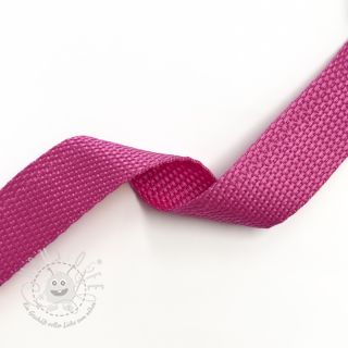 Gurtband 2,5 cm fuchsia