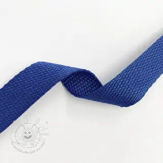 Gurtband 2,5 cm cobalt