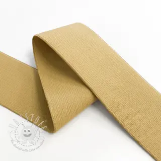 Gummiband 4 cm camel