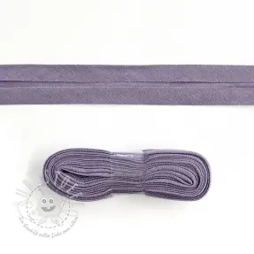 Schrägband baumwoll - 3 m lavender