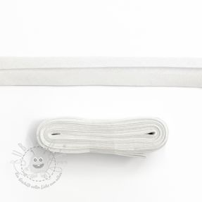 Schrägband baumwoll - 3 m white