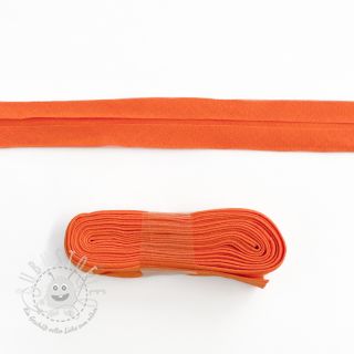 Schrägband baumwoll - 3 m orange