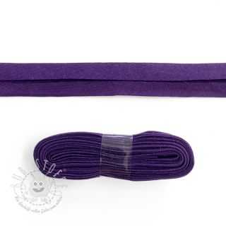 Schrägband baumwoll - 3 m purple